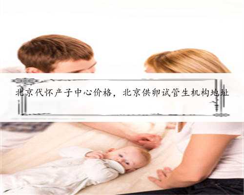 北京代怀产子中心价格，北京供卵试管生机构地址