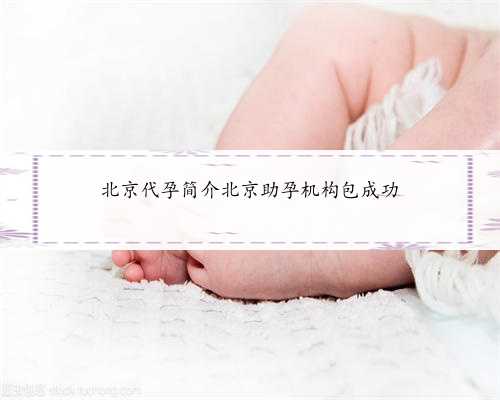 北京代孕简介北京助孕机构包成功